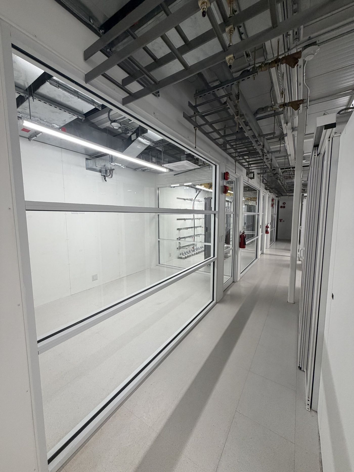 Conference room and main corridor